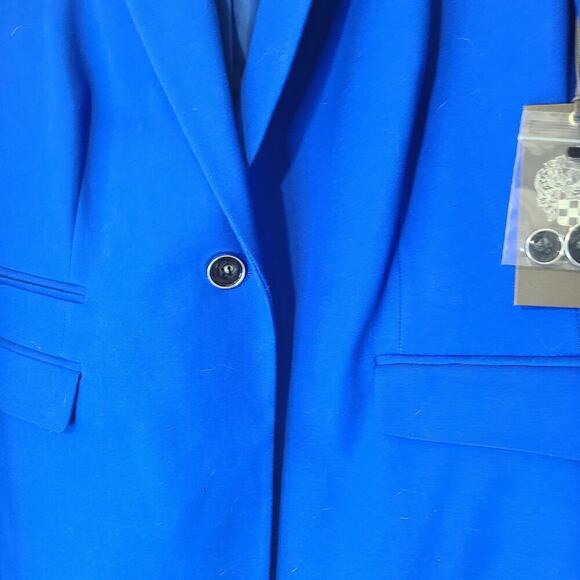 Vince Camuto NWT Cobalt Blue Blazer Size 14 - Picture 4 of 13
